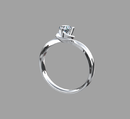 Women rings 2076 | 3d print model