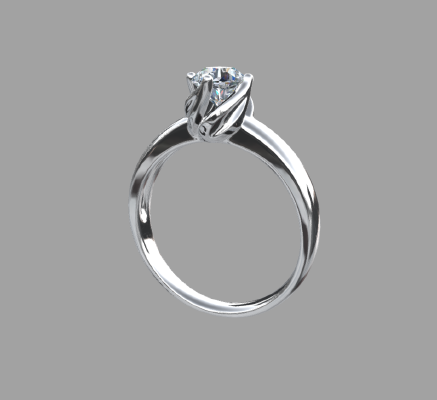 Women rings 2078 | 3d print model