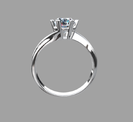 Women rings 2092 | 3d print model