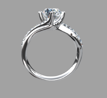 Women rings 2105 | 3d print model