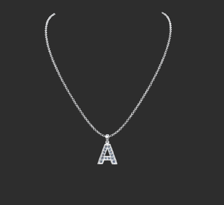 Pendant & Necklace 2109 | 3d print model