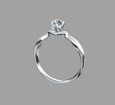 Women rings 2110 | 3d print model