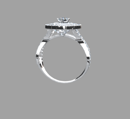 Women rings 2114 | 3d print model