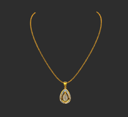 Pendant & Necklace 2116 | 3d print model