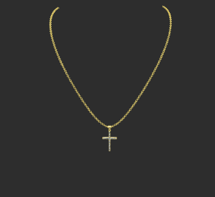 Pendant & Necklace 2147 | 3d print model