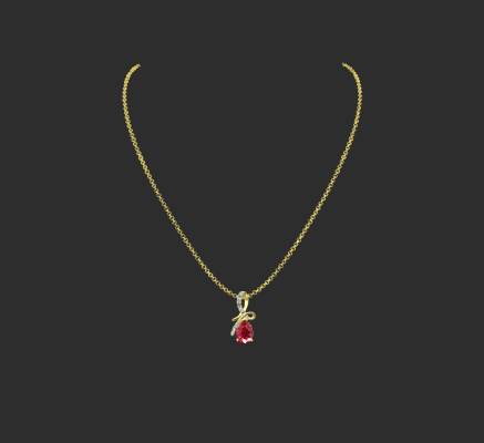 Pendant & Necklace 2159 | 3d print model