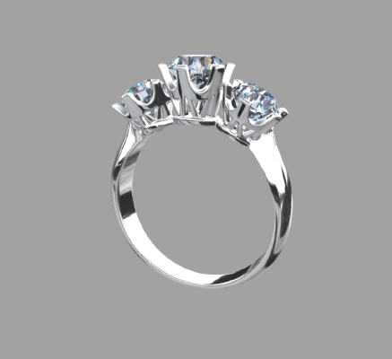 Women rings 2161 | 3d print model