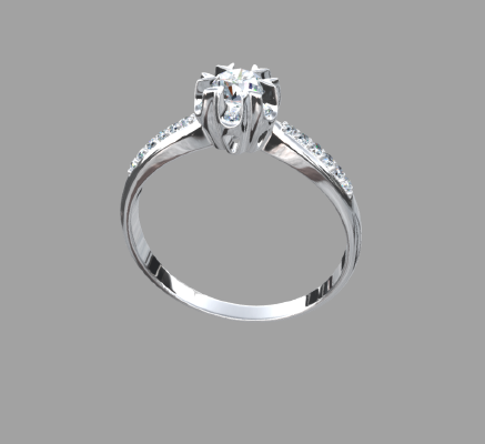 Women rings 2162 | 3d print model