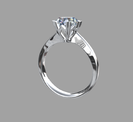 Women rings 2176 | 3d print model