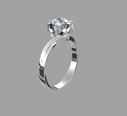 Women rings 2192 | 3d print model
