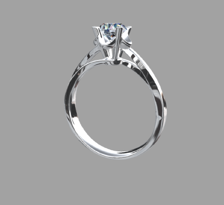 Women rings 2195 | 3d print model