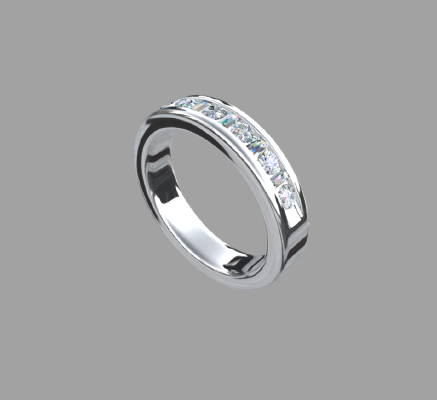 Women rings 2197 | 3d print model