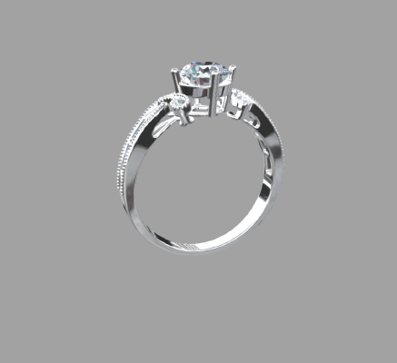 Women rings 2198 | 3d print model