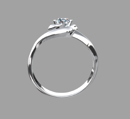 Women rings 2202 | 3d print model
