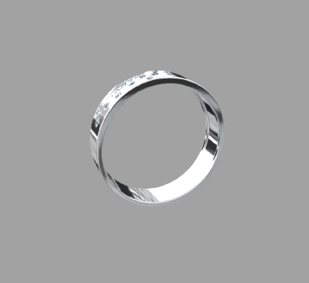 Women rings 2208 | 3d print model