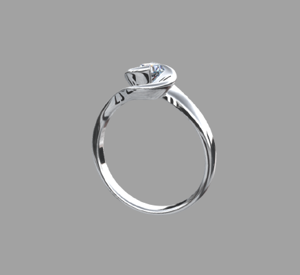 Women rings 2237 | 3d print model