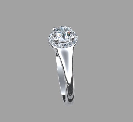 Women rings 2240 | 3d print model