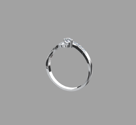 Women rings 2261 | 3d print model