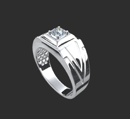 Men rings 2271 | 3d print model