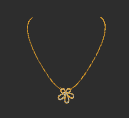 Pendant & Necklace 2272 | 3d print model