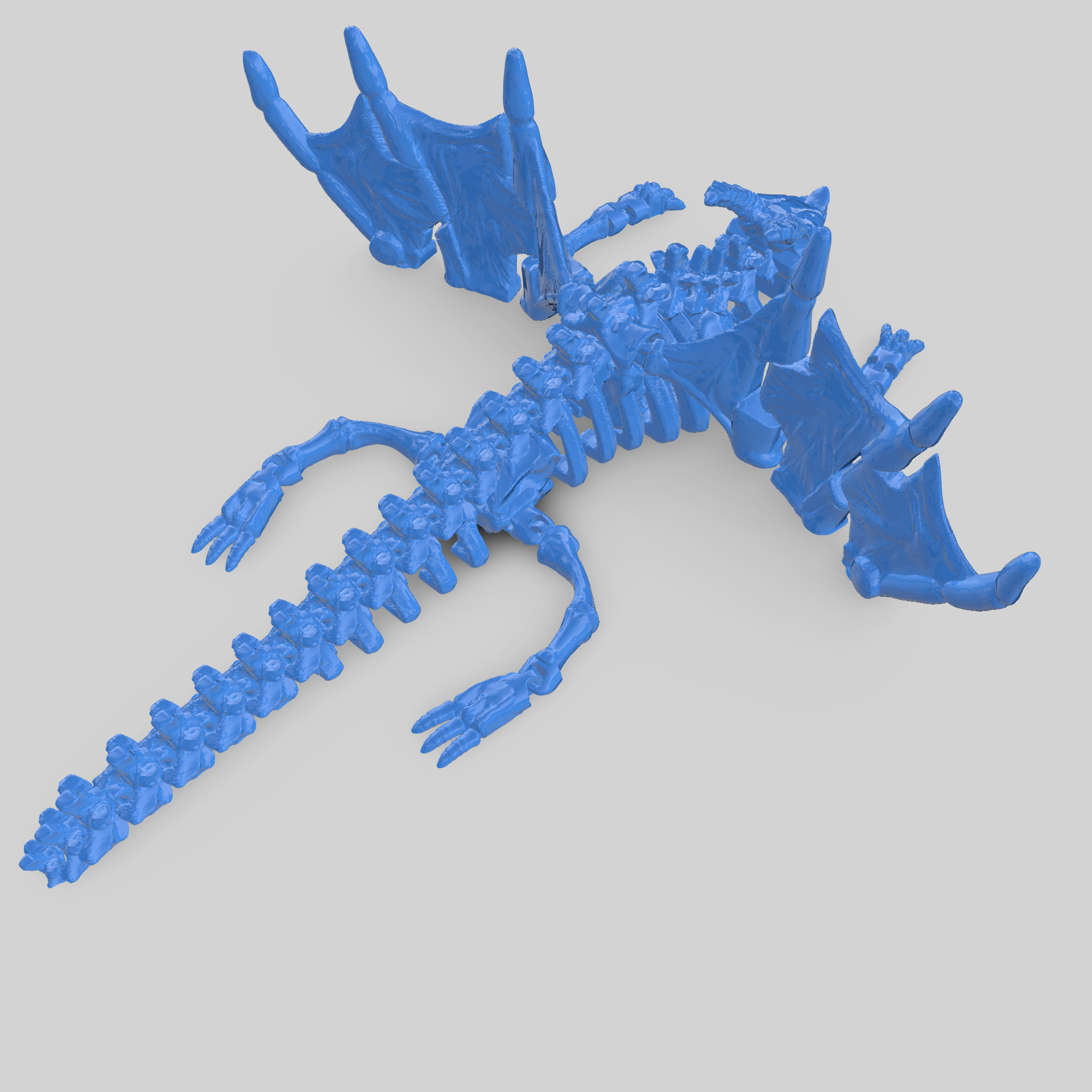 3D printed Articulated dragon | Files to download and to 3D print for ...