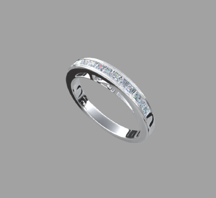 Women rings 2277 | 3d print model