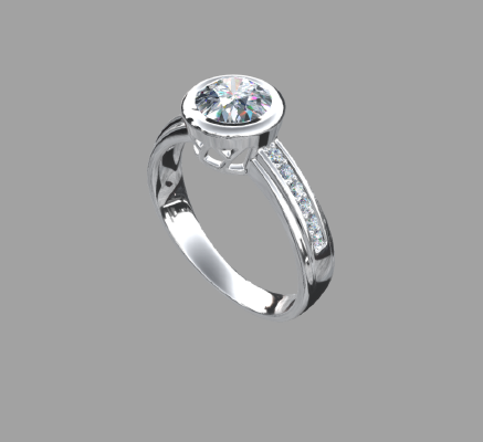 Women rings 2282 | 3d print model