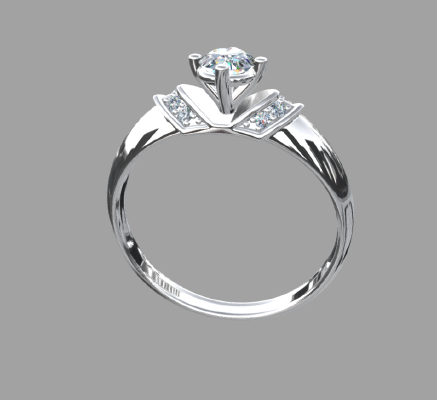 Women rings 2287 | 3d print model