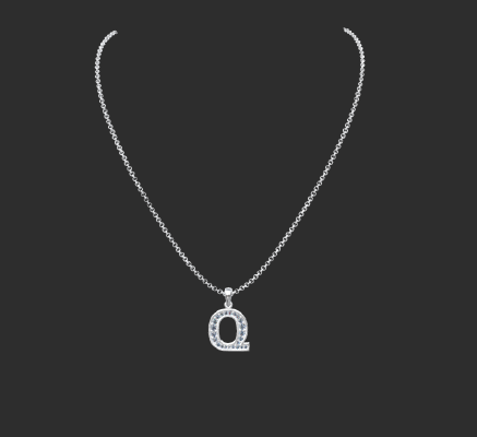 Pendant & Necklace 2292 | 3d print model