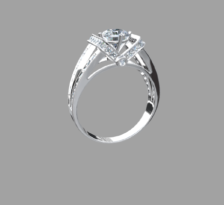 Women rings 2295 | 3d print model