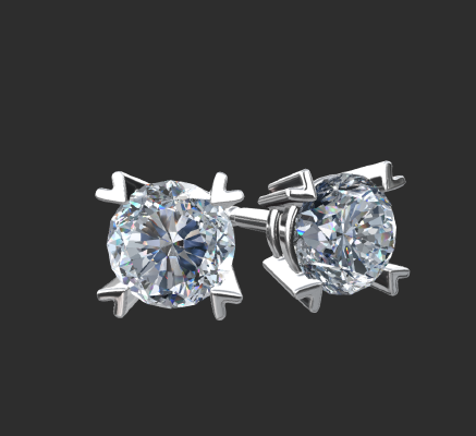 Earrings 2297 | 3d print model