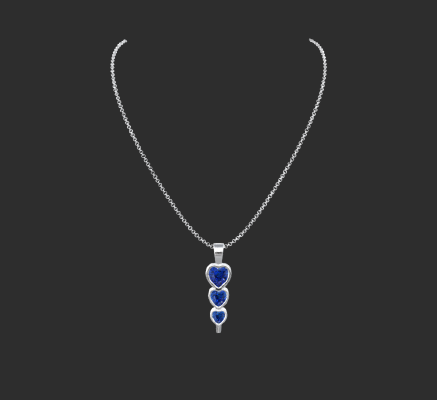 Pendant & Necklace 2301 | 3d print model