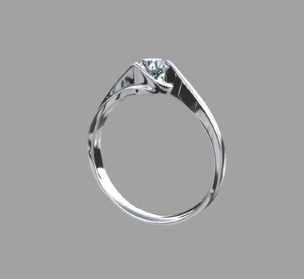 Women rings 2304 | 3d print model