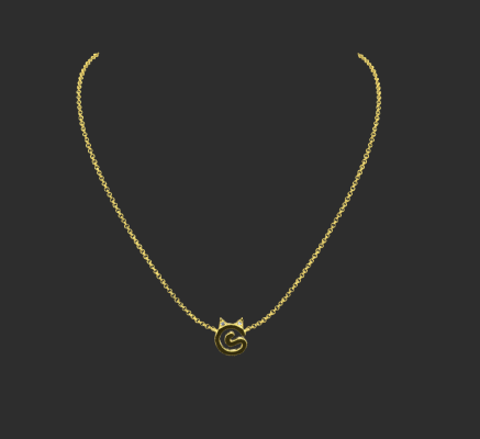 Pendant & Necklace 2307 | 3d print model