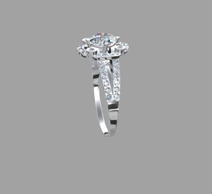 Women rings 2314 | 3d print model