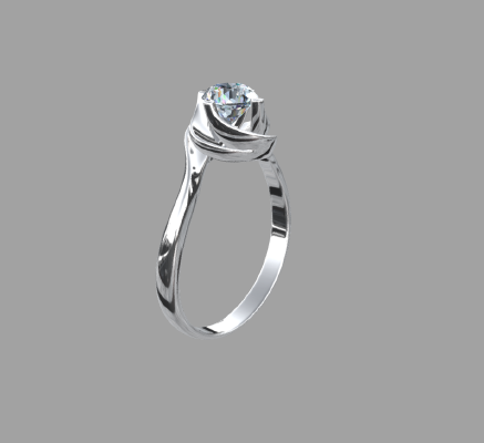 Women rings 2321 | 3d print model