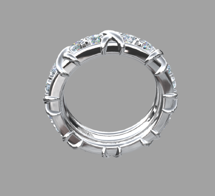 Women rings 2333 | 3d print model