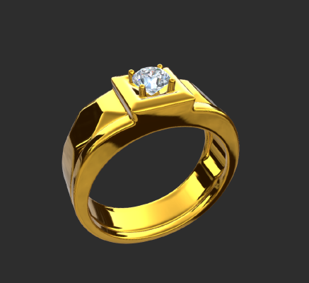 Men rings 2341 | 3d print model