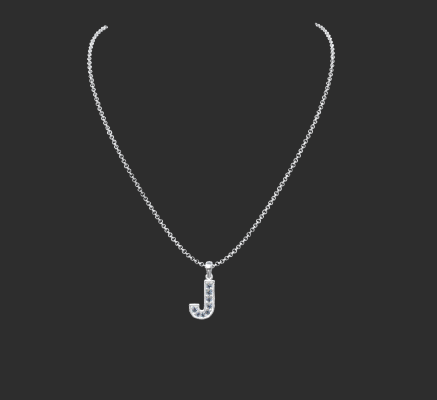 Pendant & Necklace 2343 | 3d print model