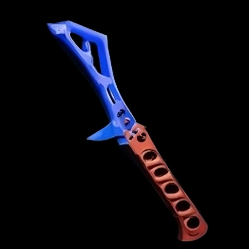 3D Printed Butterfly knife