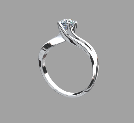 Women rings 2354 | 3d print model