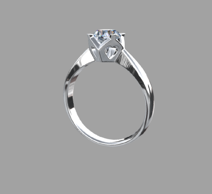 Women rings 2358 | 3d print model