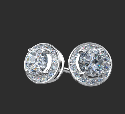 Earrings 2363 | 3d print model