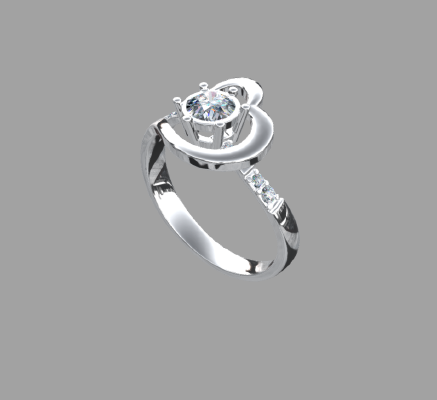 Women rings 2368 | 3d print model