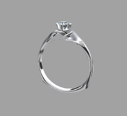 Women rings 2373 | 3d print model