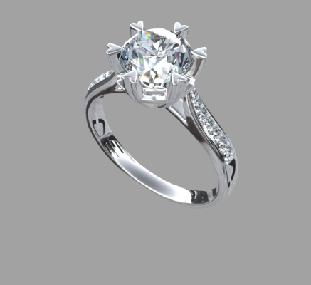 Women rings 2392 | 3d print model