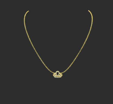 Pendant & Necklace 2400 | 3d print model