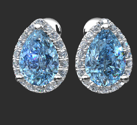 Earrings 2415 | 3d print model